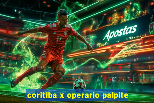 coritiba x operario palpite